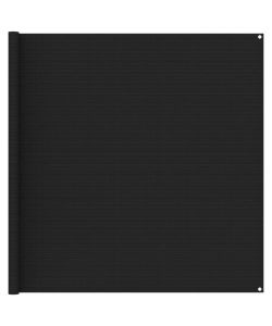 Tappeto da Tenda 200x200 cm Nero