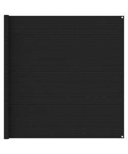 Tappeto da Tenda 200x400 cm Nero