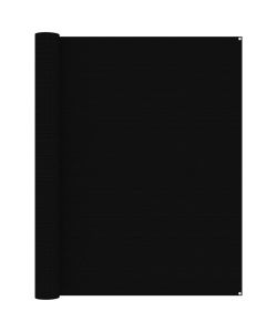 Tappeto da Tenda 250x500 cm Nero