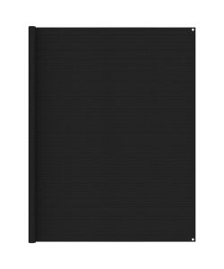 Tappeto da Tenda 250x550 cm Nero