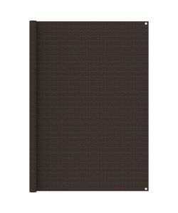 Tappeto da Tenda 200x400 cm Marrone