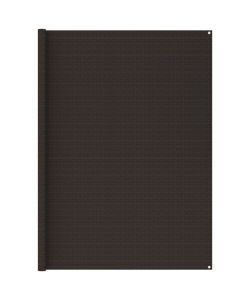 Tappeto da Tenda 250x200 cm Marrone