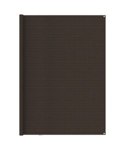 Tappeto da Tenda 250x500 cm Marrone
