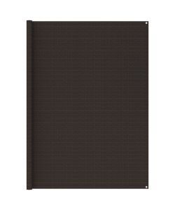 Tappeto da Tenda 250x600 cm Marrone