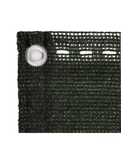 vidaXL - Schermo Frangivista per Balcone Verde Scuro 120x600 cm - Privacy e Comfort