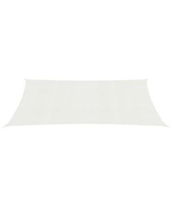 Vela Parasole Rettangolare VidaXL In HDPE 160 G/m², Beige, 2,5x5 M, Con Fissaggi Inox E Corde
