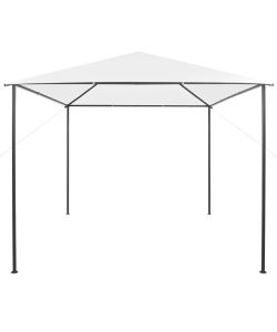 Gazebo da Giardino 3x3x2,9 m Bianco 180 g/m