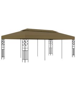 Gazebo 6x3 m Grigio Talpa 180 g/mq