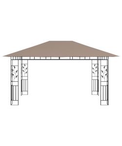 Gazebo con Zanzariera 4x3x2,73 m Talpa 180 g/m