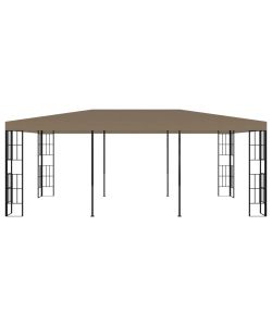 vidaXL Gazebo Elegante - Grigio Talpa - 6x3 m