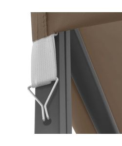 vidaXL Gazebo Elegante - Grigio Talpa - 6x3 m