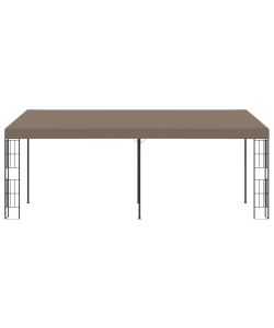 Gazebo a Parete 6x3 m Talpa in Tessuto