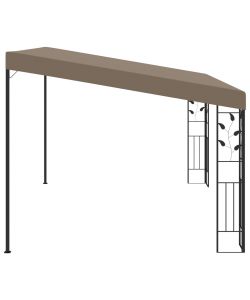 Gazebo a Parete 4x3x2,5 m Talpa