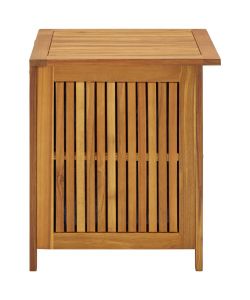 Contenitore da Giardino 60x50x58 cm in Legno Massello di Acacia