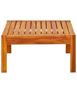 Tavolo da Giardino 85x57x29 cm in Legno Massello di Acacia