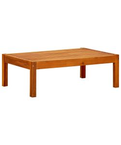Tavolo da Giardino 85x57x29 cm in Legno Massello di Acacia
