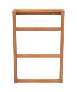 Portasciugamani 2 pz Legno Massello di Teak