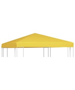 Copertura Superiore per Gazebo 270 g/m 3x3 m Gialla