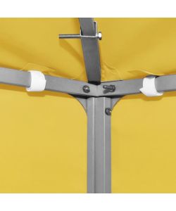 Copertura Superiore per Gazebo 270 g/m 3x3 m Gialla