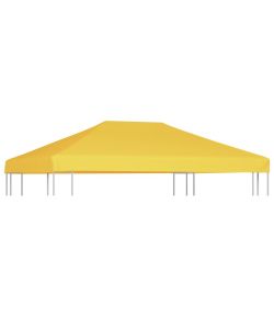 Copertura Superiore per Gazebo 270 g/m 4x3 m Gialla