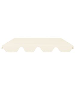 Baldacchino per Dondolo Giardino Crema 188/168x110/145 cm