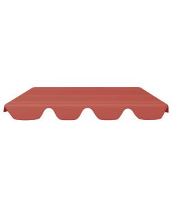 Baldacchino per Dondolo Giardino Terracotta 188/168x110/145 cm