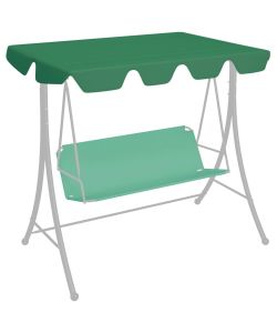 Baldacchino per Dondolo Giardino Verde 188/168x110/145 cm