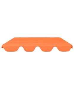 Baldacchino per Dondolo Giardino Arancione 188/168x110/145 cm