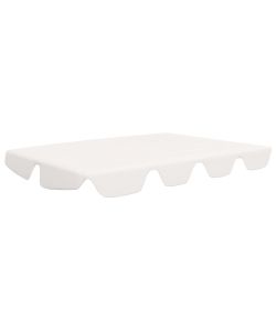 Baldacchino per Dondolo Giardino Bianco 188/168x110/145 cm