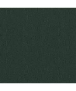 vidaXL Paravento da Balcone Verde Scuro 75x500 cm Impermeabile