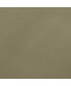 Parasole a Vela in Tela Oxford Quadrata 4x4 m Beige