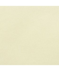 Parasole a Vela in Tela Oxford Quadrato 4,5x4,5 m Crema