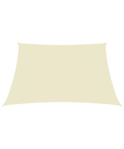 Vela Parasole in Tela Oxford Quadrata 6x6 m Crema