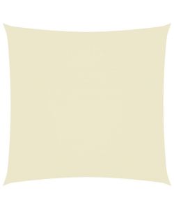 Vela Parasole in Tela Oxford Quadrata 6x6 m Crema