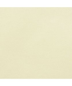 Parasole a Vela Oxford Rettangolare 2x5 m Crema