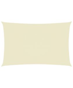 Parasole a Vela Oxford Rettangolare 2x5 m Crema