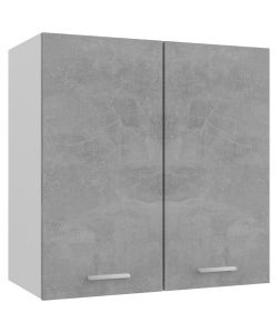 Armadio Sospeso Grigio Cemento 60x31x60 cm in Truciolato