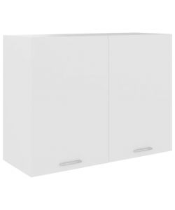 Armadio Sospeso Bianco 80x31x60 cm in Truciolato