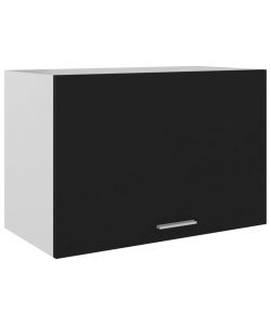 Armadio Sospeso Nero 60x31x40 cm in Truciolato