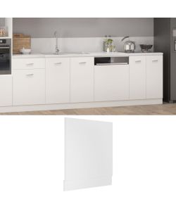 Pannello Lavastoviglie Bianco 59,5x3x67 cm in Truciolato