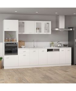 Pannello Lavastoviglie Bianco 59,5x3x67 cm in Truciolato