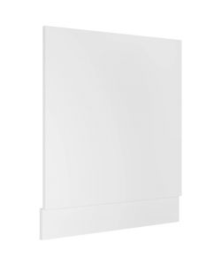 Pannello Lavastoviglie Bianco 59,5x3x67 cm in Truciolato
