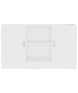 vidaXL Credenza Bianca in Legno Multistrato - 120x30,5x70 cm
