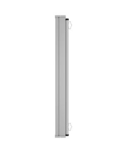 Tenda Laterale Retrattile per Patio 140x600 cm Grigio