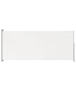 Tenda Laterale Retrattile per Patio 180x500 cm Crema