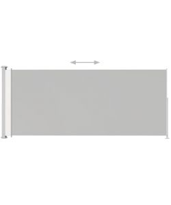 Tenda Laterale Retrattile per Patio 180x500 cm Crema