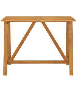 Tavolo da Bar da Giardino 140x70x104 cm in Massello di Acacia