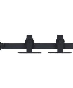 Kit Mini Porta Scorrevole Stalla in Acciaio al Carbonio 183 cm 148017