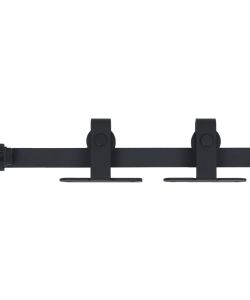 Kit Mini Porta Scorrevole Stalla in Acciaio al Carbonio 122 cm 148020