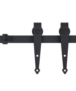 Kit Mini Anta Scorrevole Armadio in Acciaio al Carbonio 200 cm